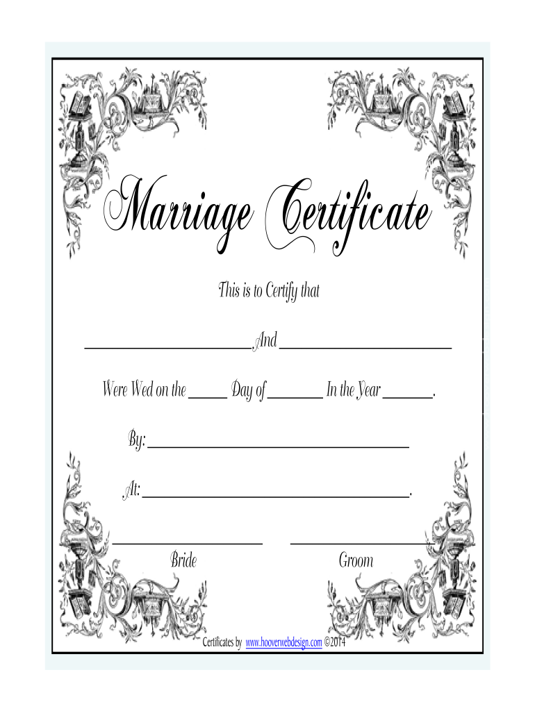 Marriage Certificate Blank Fillable Template Fill Out Print Download PDF PdfFiller Marriage Certificate Blank Fillable Template Fill Out Print Download PDF PdfFiller