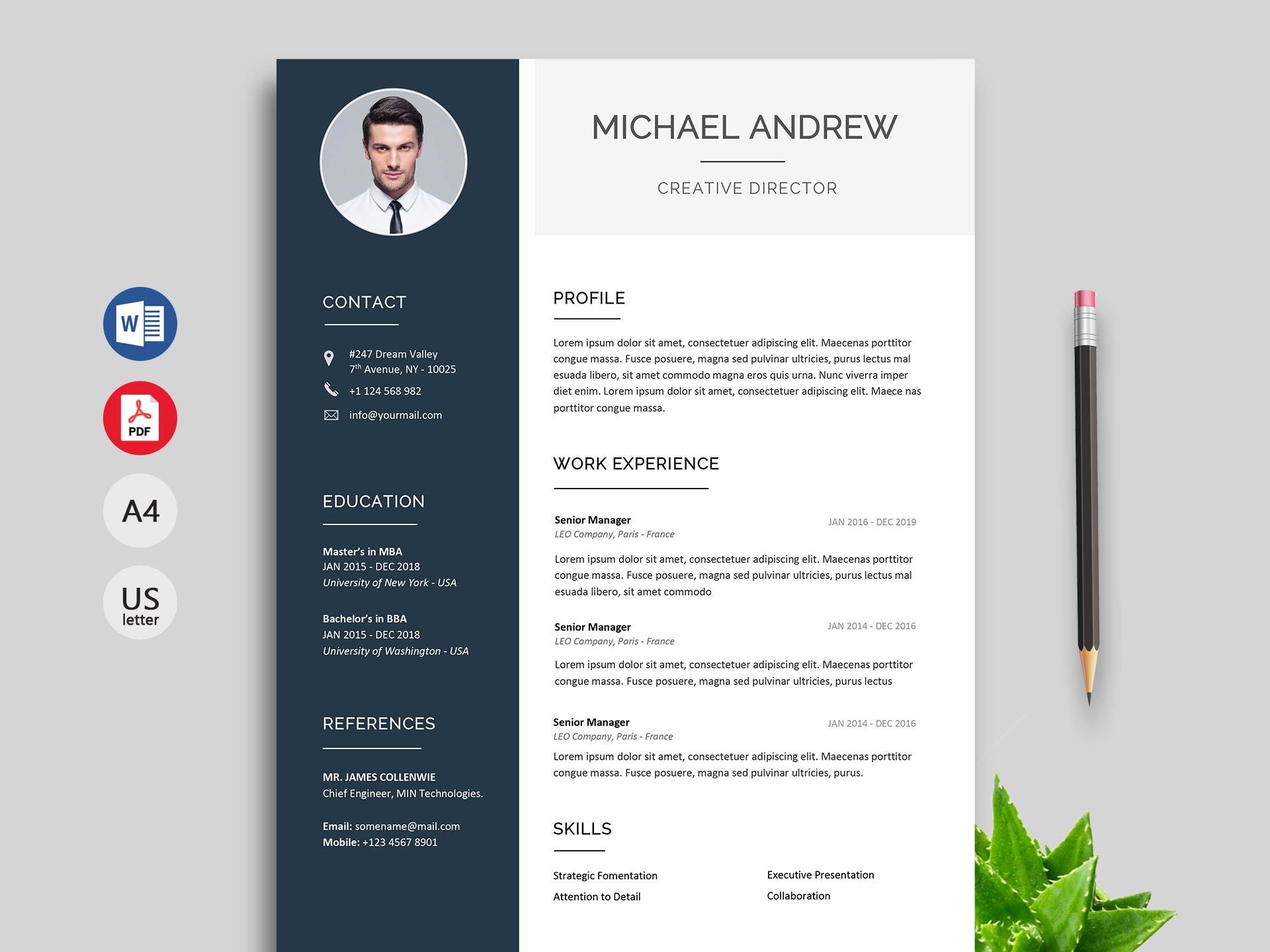 Modern Resume CV Template Free Download 2026 ResumeKraft