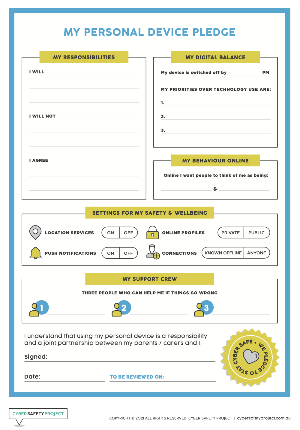 cell phone contract template