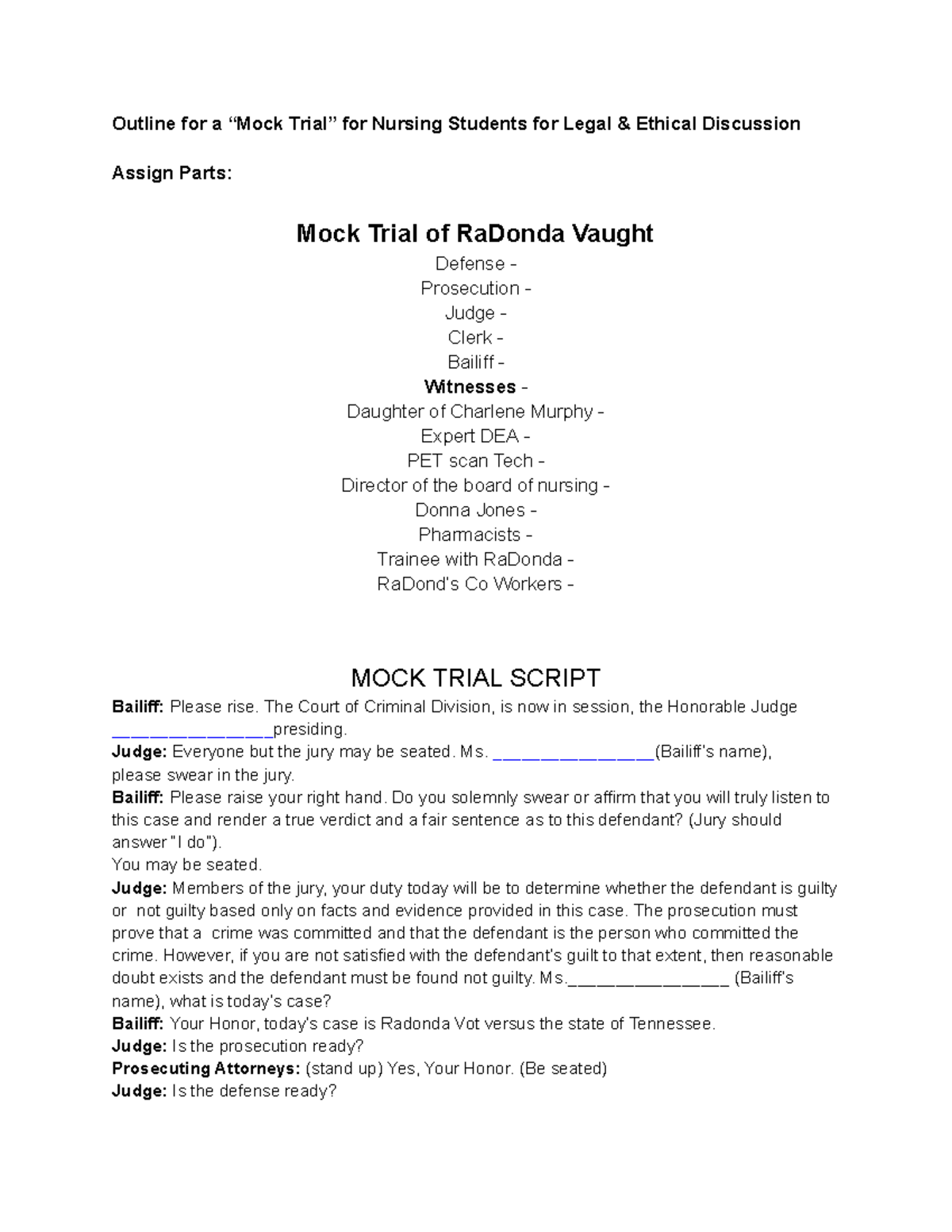mock trial script template