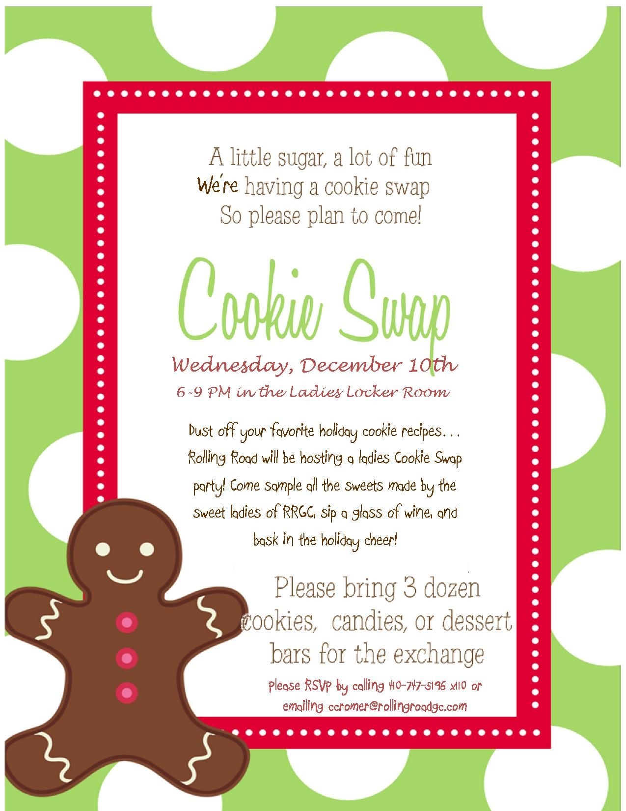 Printable Cookie Exchange Rules Template Printable Study Planner Printable Cookie Exchange Rules Template Printable Study Planner