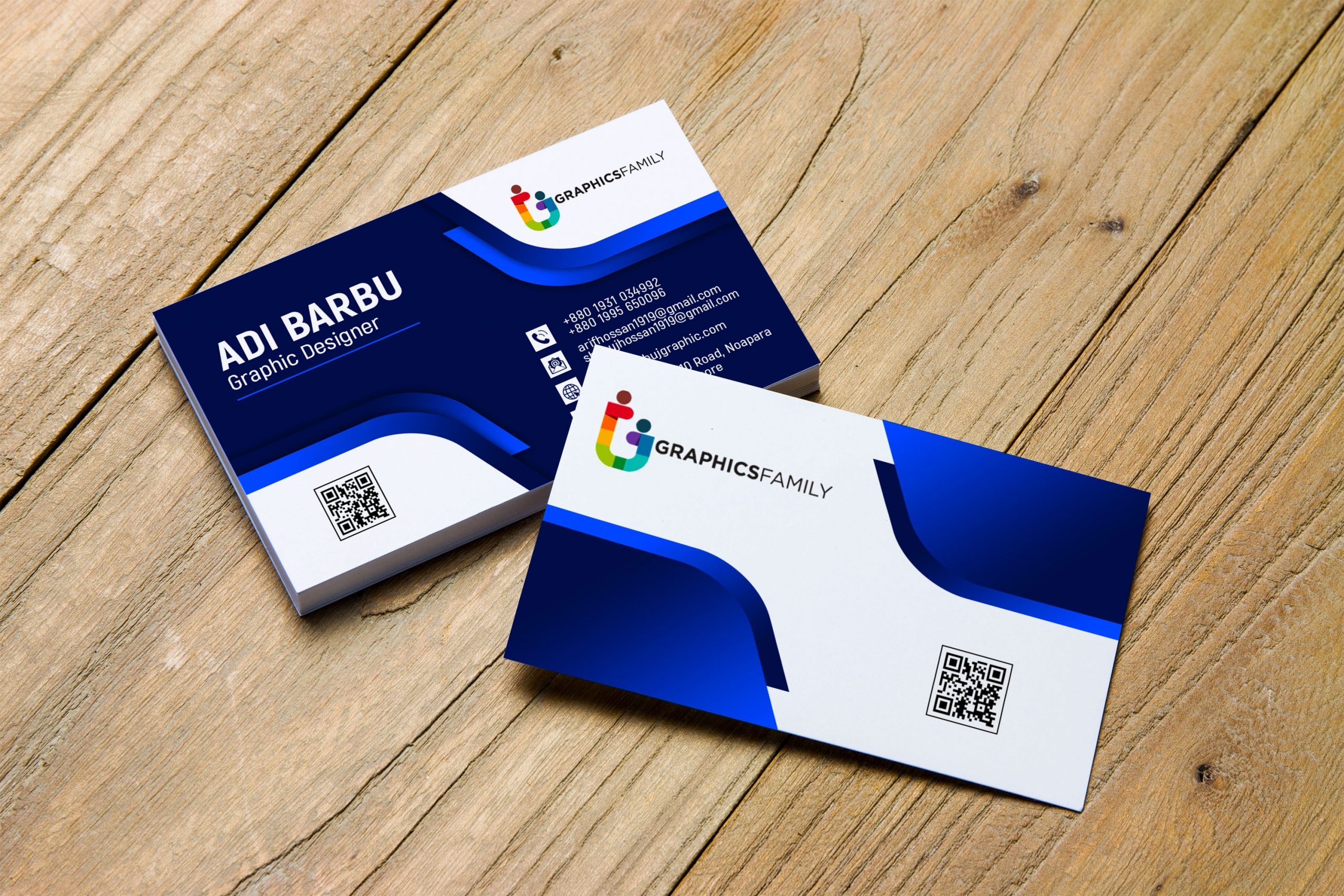 Professional Business Card Design Free Psd Download GraphicsFamily