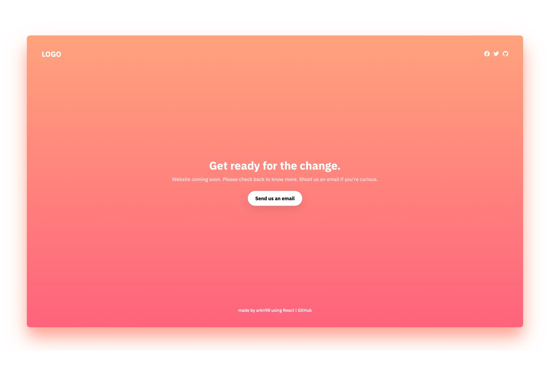 react website template free