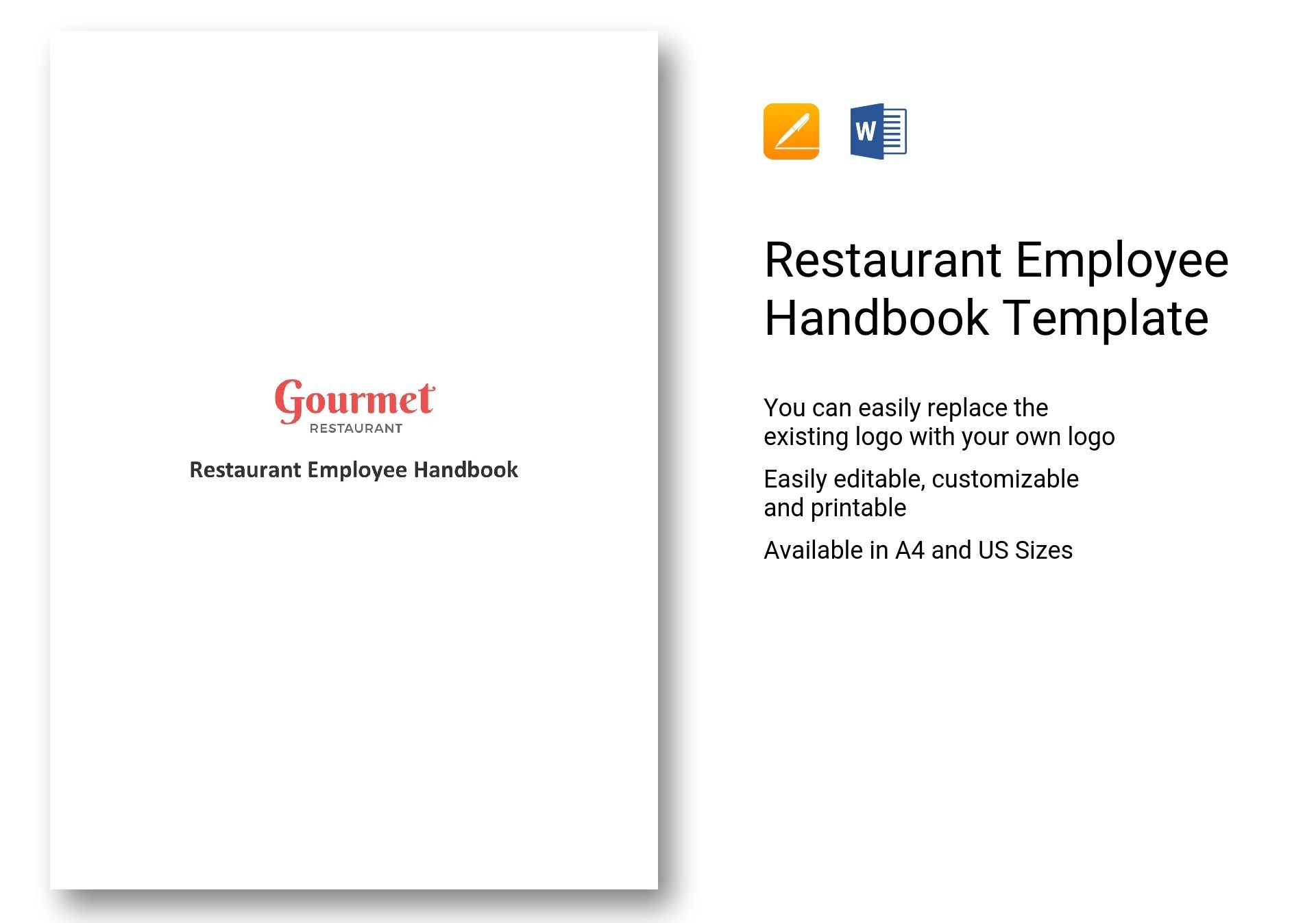 Restaurant Employee Handbook Template Best Templates