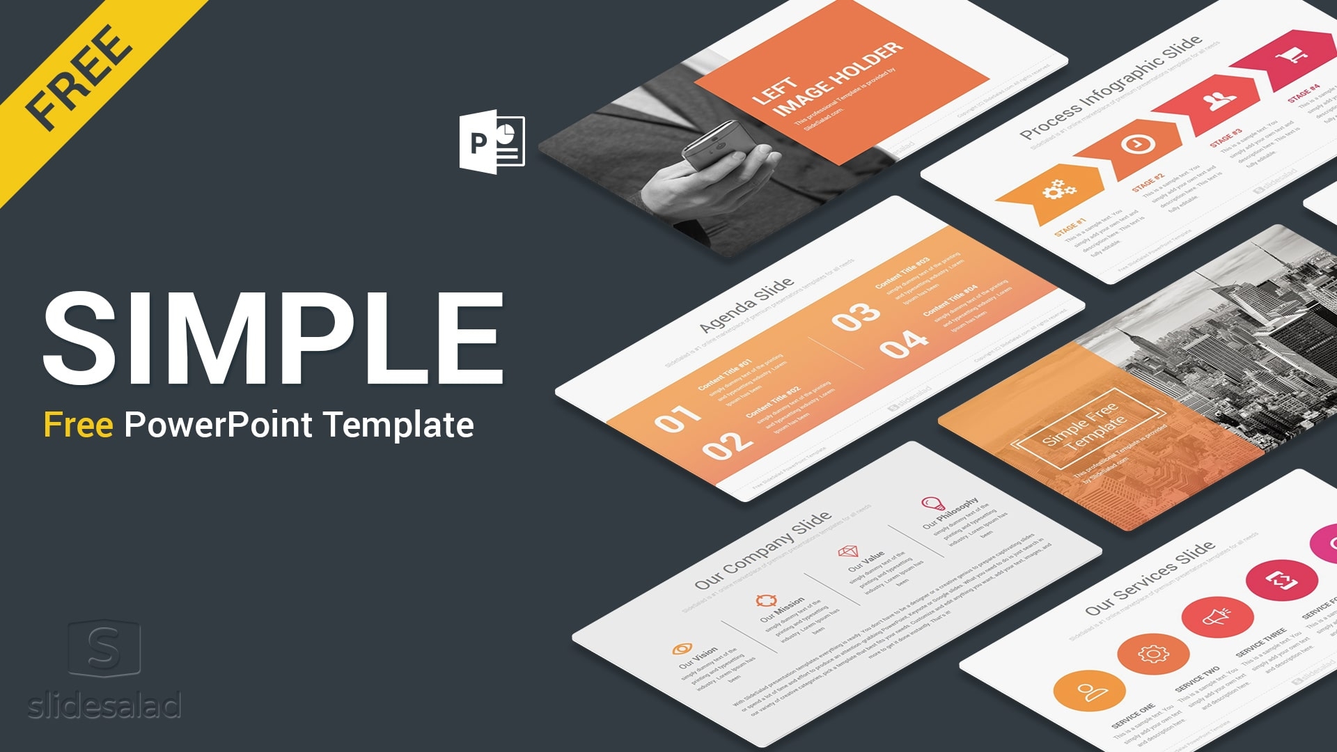 Simple Free PowerPoint Presentation Template Free Download SlideSalad Simple Free PowerPoint Presentation Template Free Download SlideSalad