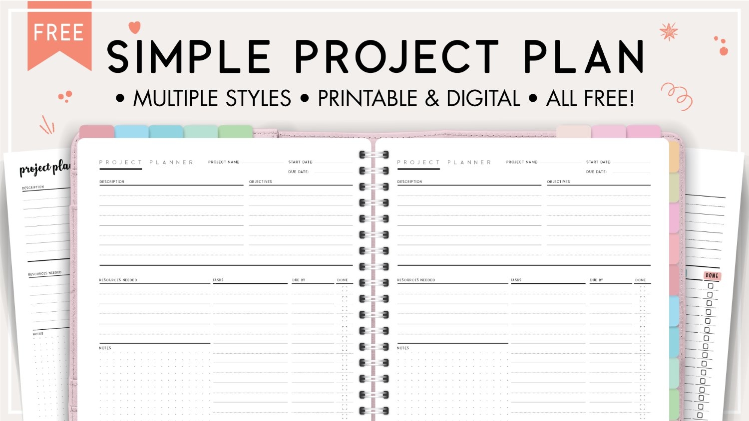 project planner template