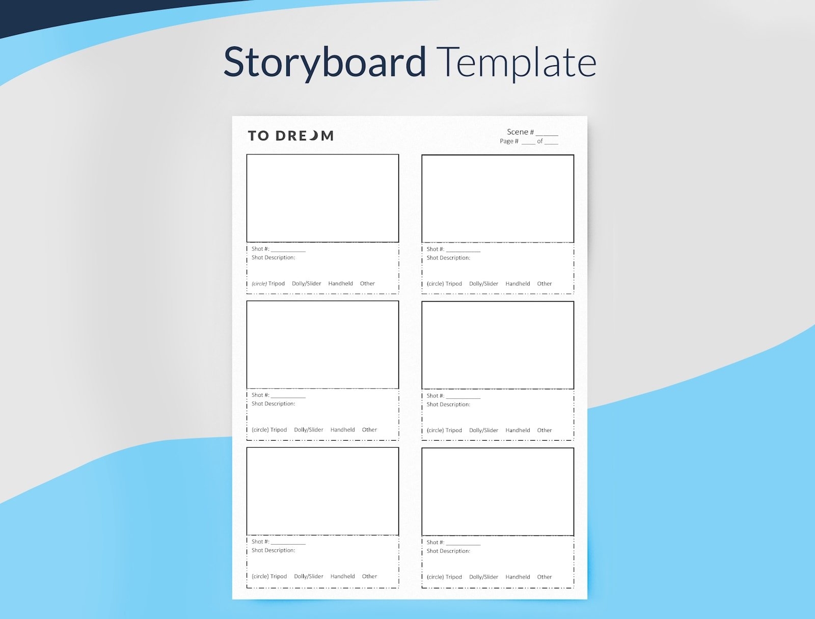 Simple Storyboard Template SetHero