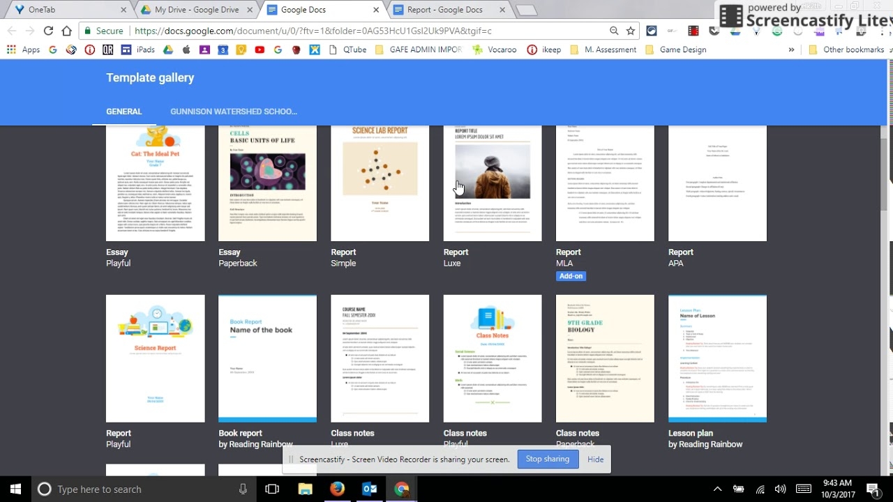 Templates In Google Docs And Creating Your Own YouTube