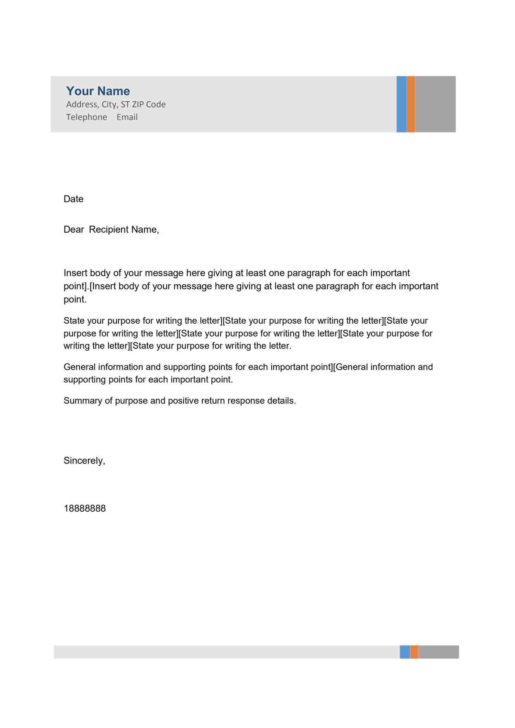 The 10 Best Word Business Letter Templates WPS Office Academy The 10 Best Word Business Letter Templates WPS Office Academy