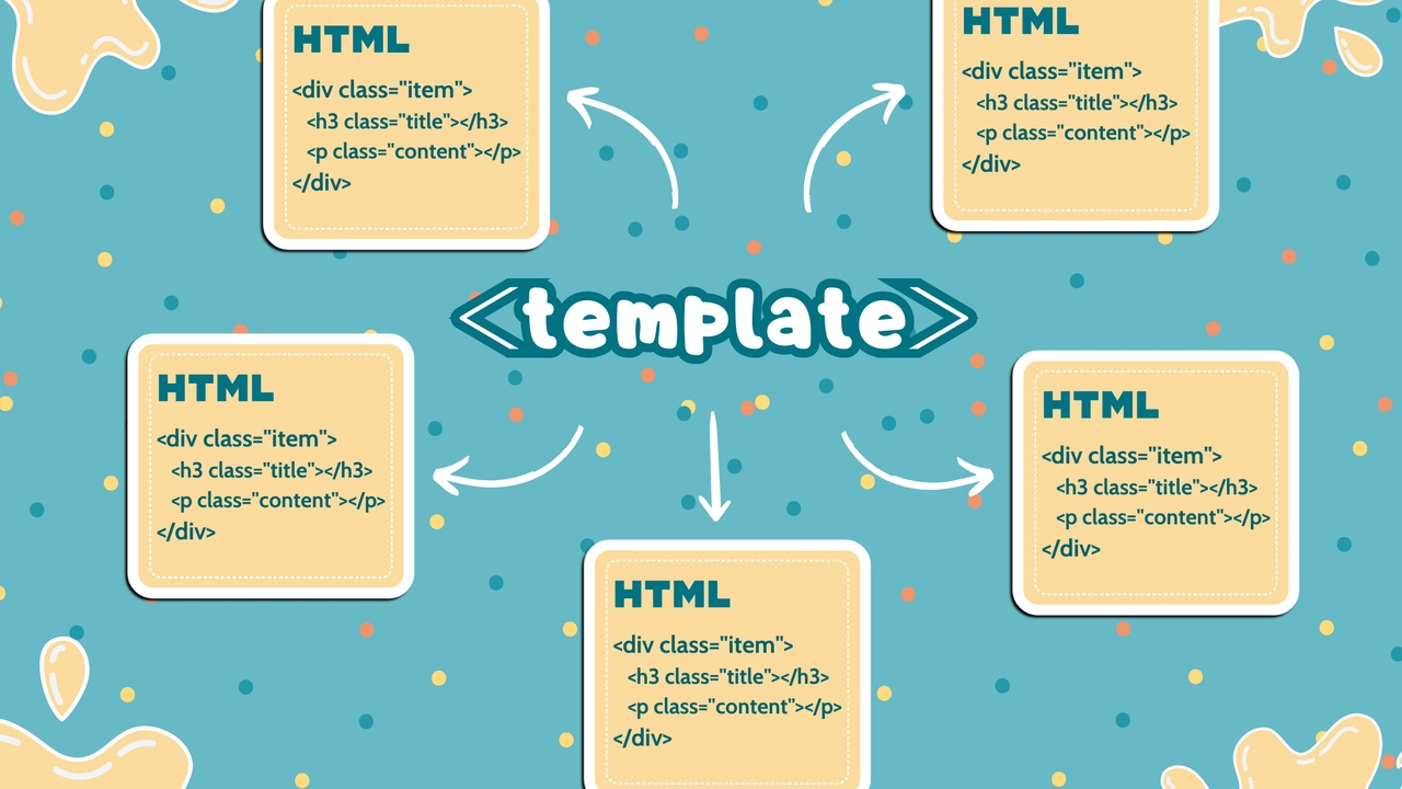 The Power Of The template Tag In HTML DEV Community