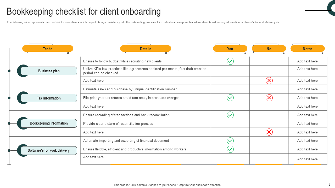 Top 10 Bookkeeping Checklist Templates With Samples And Examples