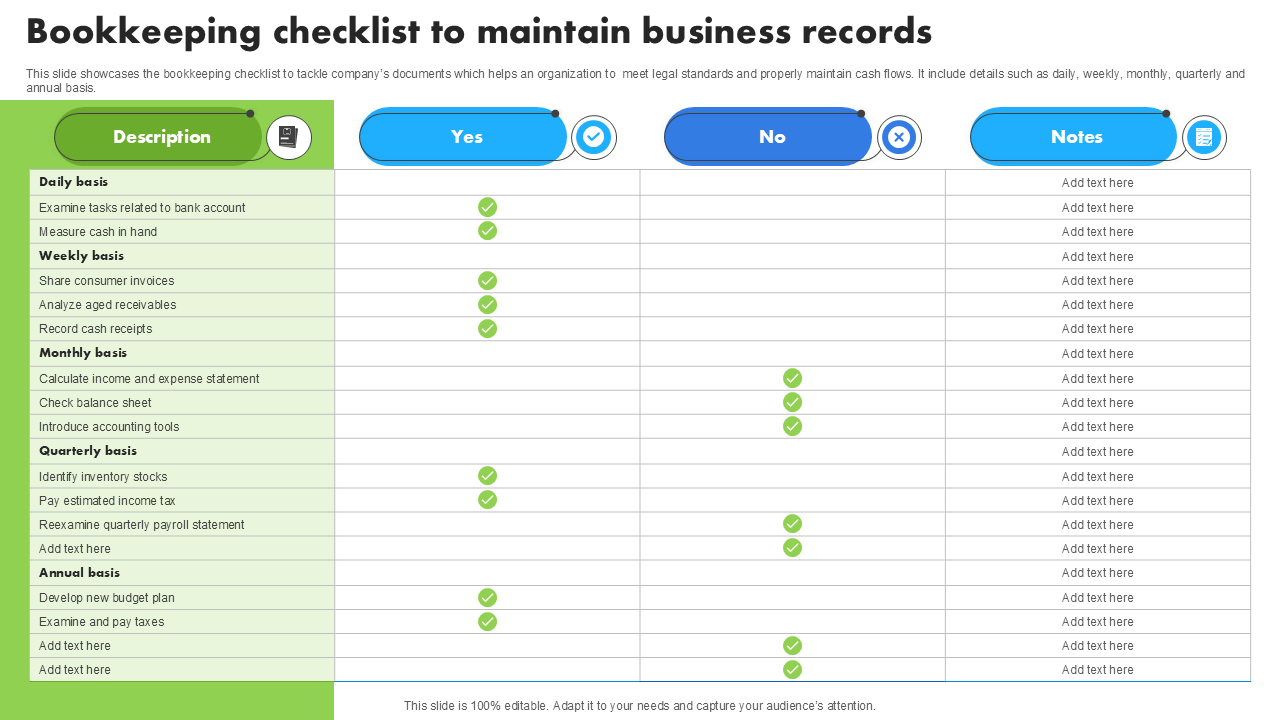 Top 10 Bookkeeping Checklist Templates With Samples And Examples