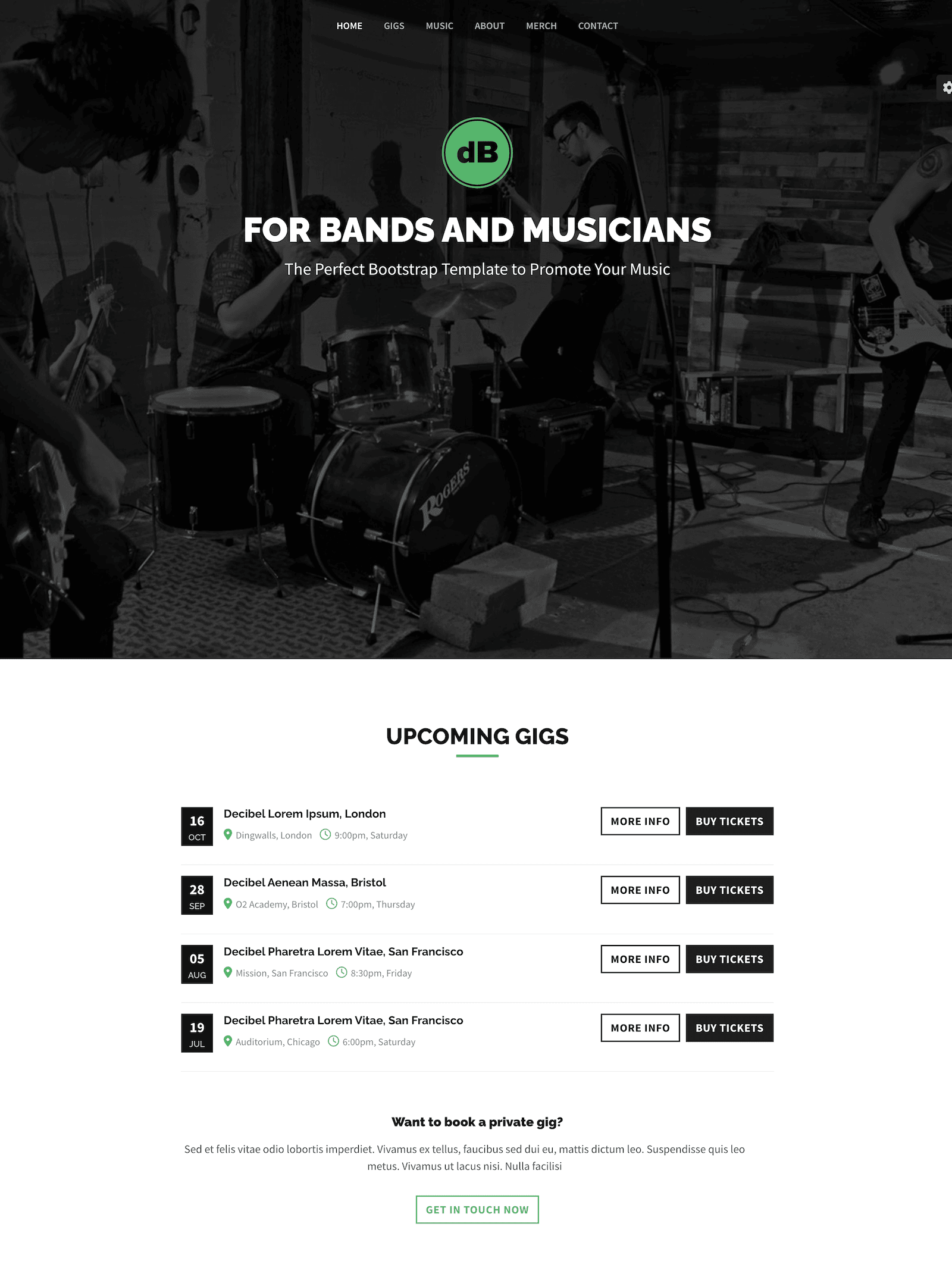 Top 3 Music Website Templates For Musicians And Bands 2025 