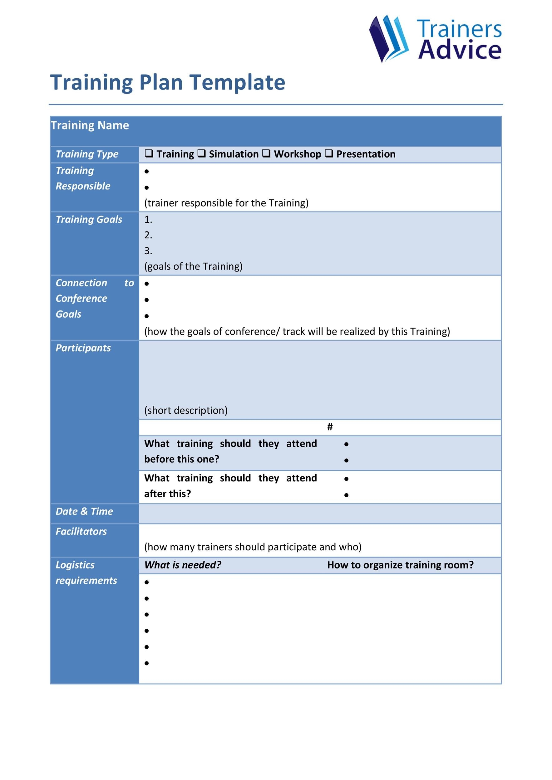 Training Manual 40 Free Templates Examples In MS Word