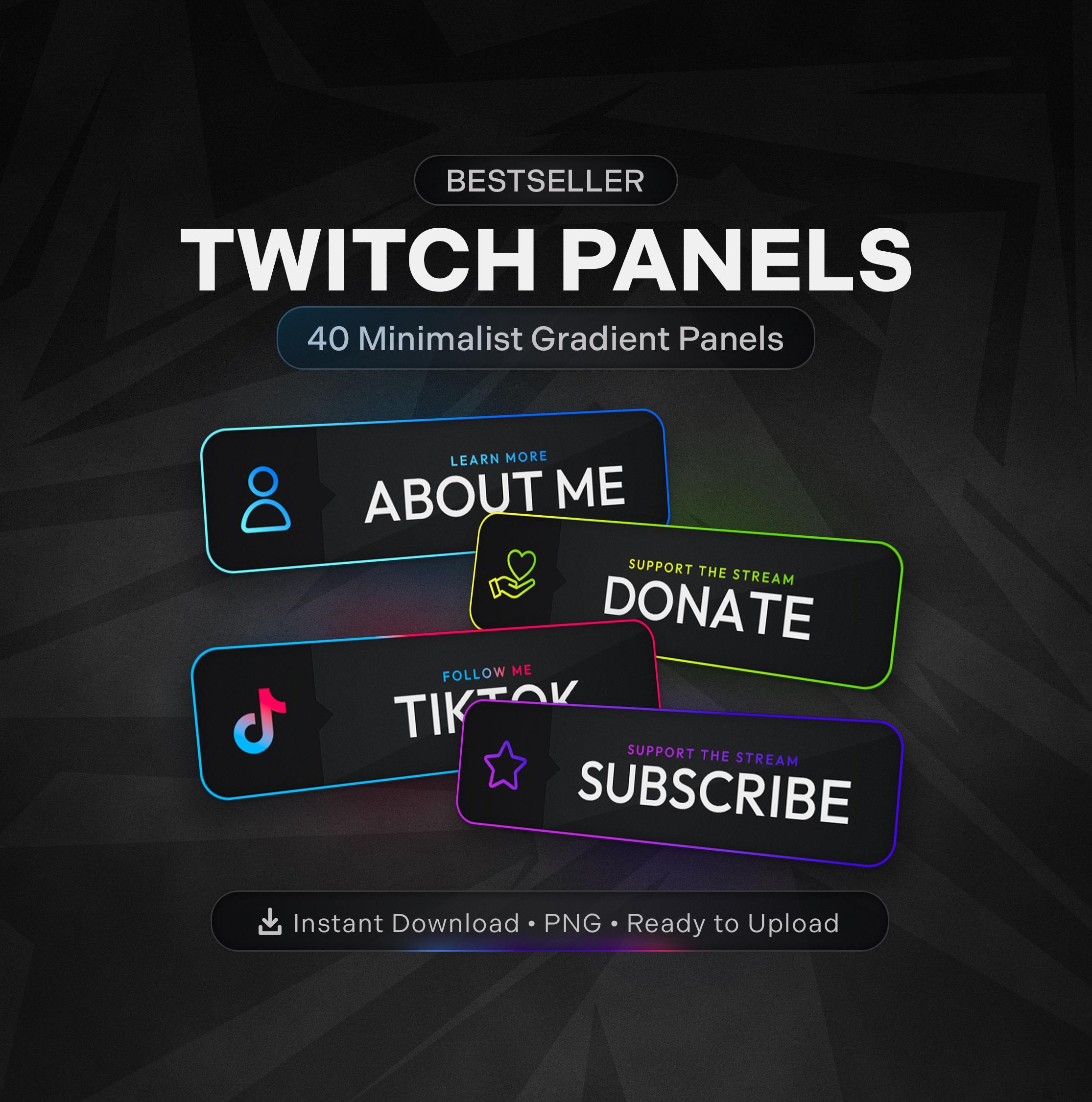 Twitch Bio Etsy