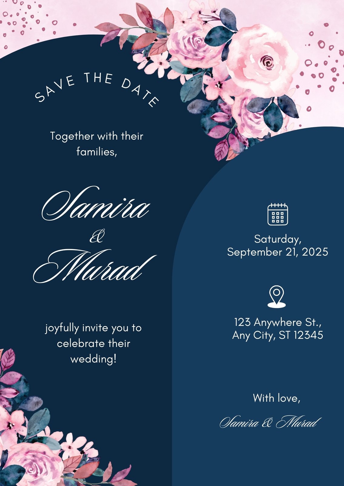 Wedding Invitation Templates To Customize For Free Canva